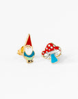Gnome & Mushroom Earrings