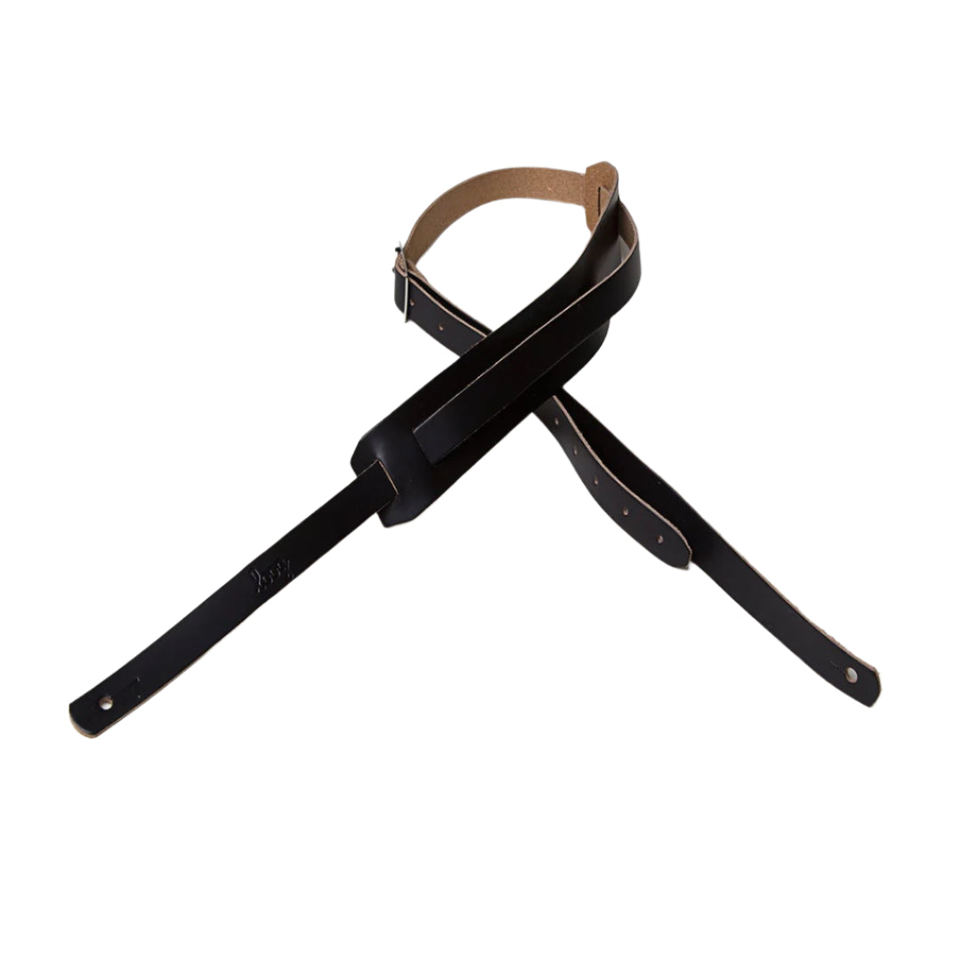 Black Leather Strap by Loog Guitars
