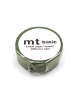 Matte Olive Green Washi Tape by MT Kamoi Kakoshi