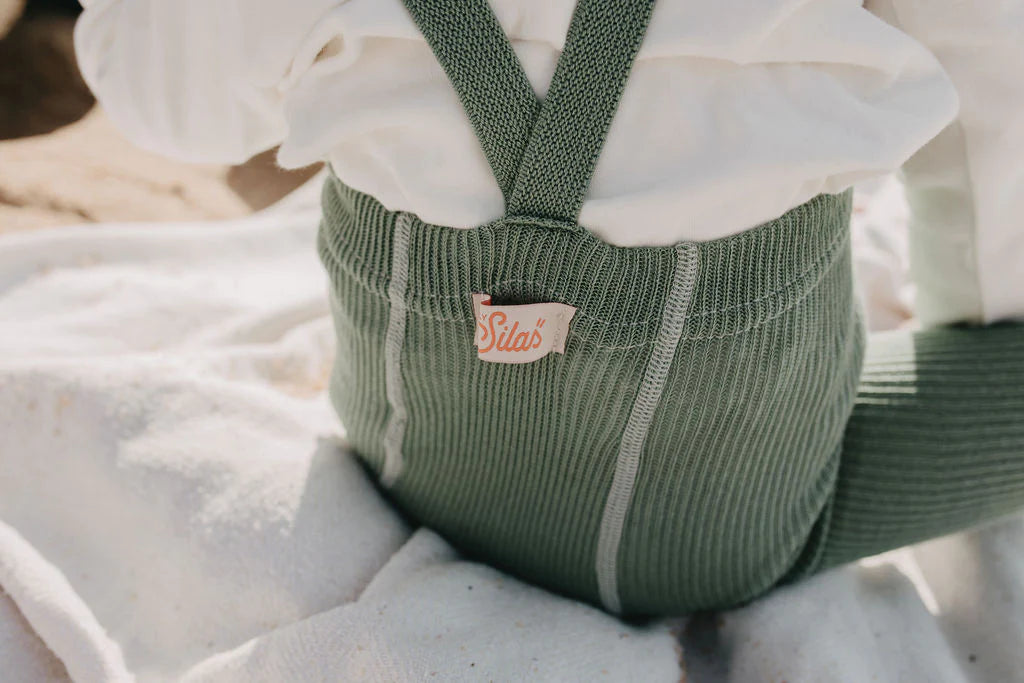 Footless Tights Matcha Oat Latte by Silly Silas