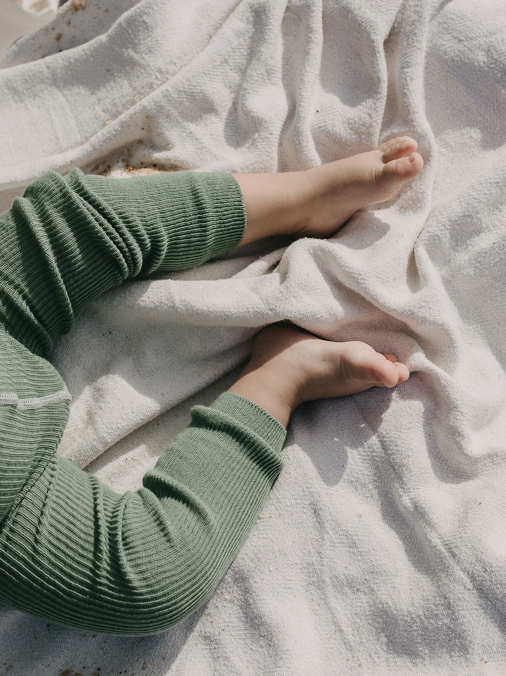 Footless Tights Matcha Oat Latte by Silly Silas