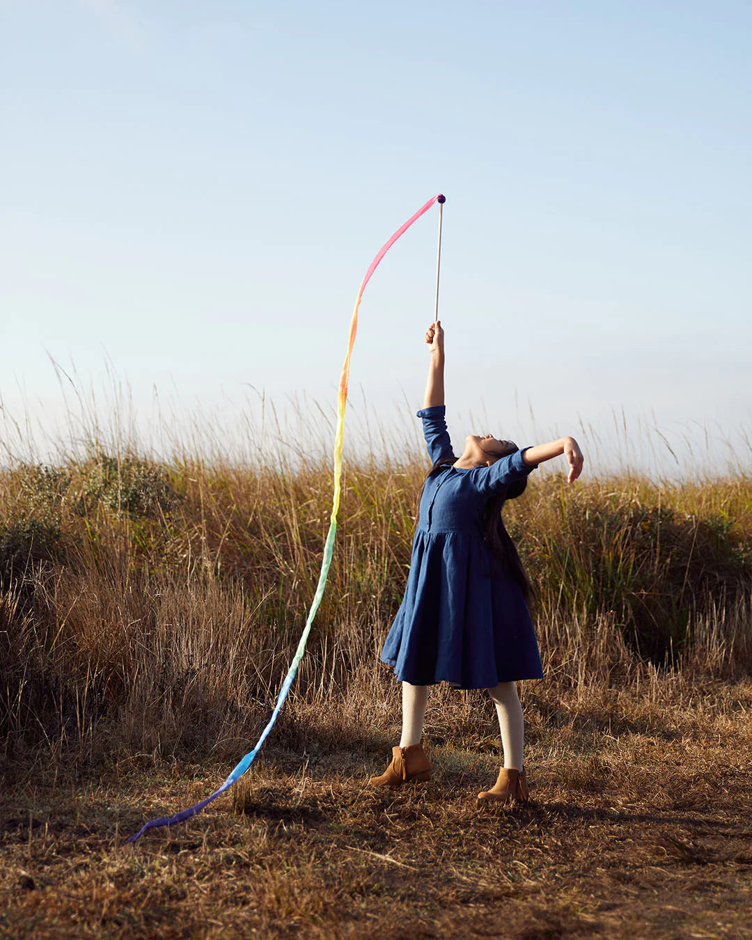 Rainbow Streamer by Sarah's Silks