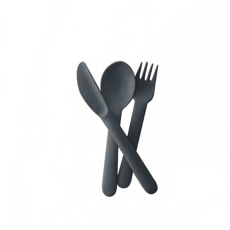 Kids Bamboo Trio Cutlery Set by Ekobo