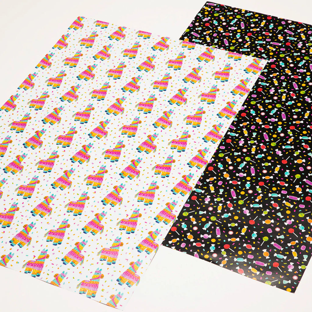 Piñata Smash Double-Sided Wrapping Paper by Hey PaperBoy