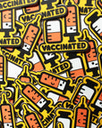 SALE Kawaii Vaccinated Sticker