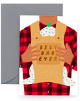 Best Dad Ever Greeting Card by Carolyn Suzuki