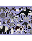 Animal Kingdom 100 Piece Double-Sided Puzzle