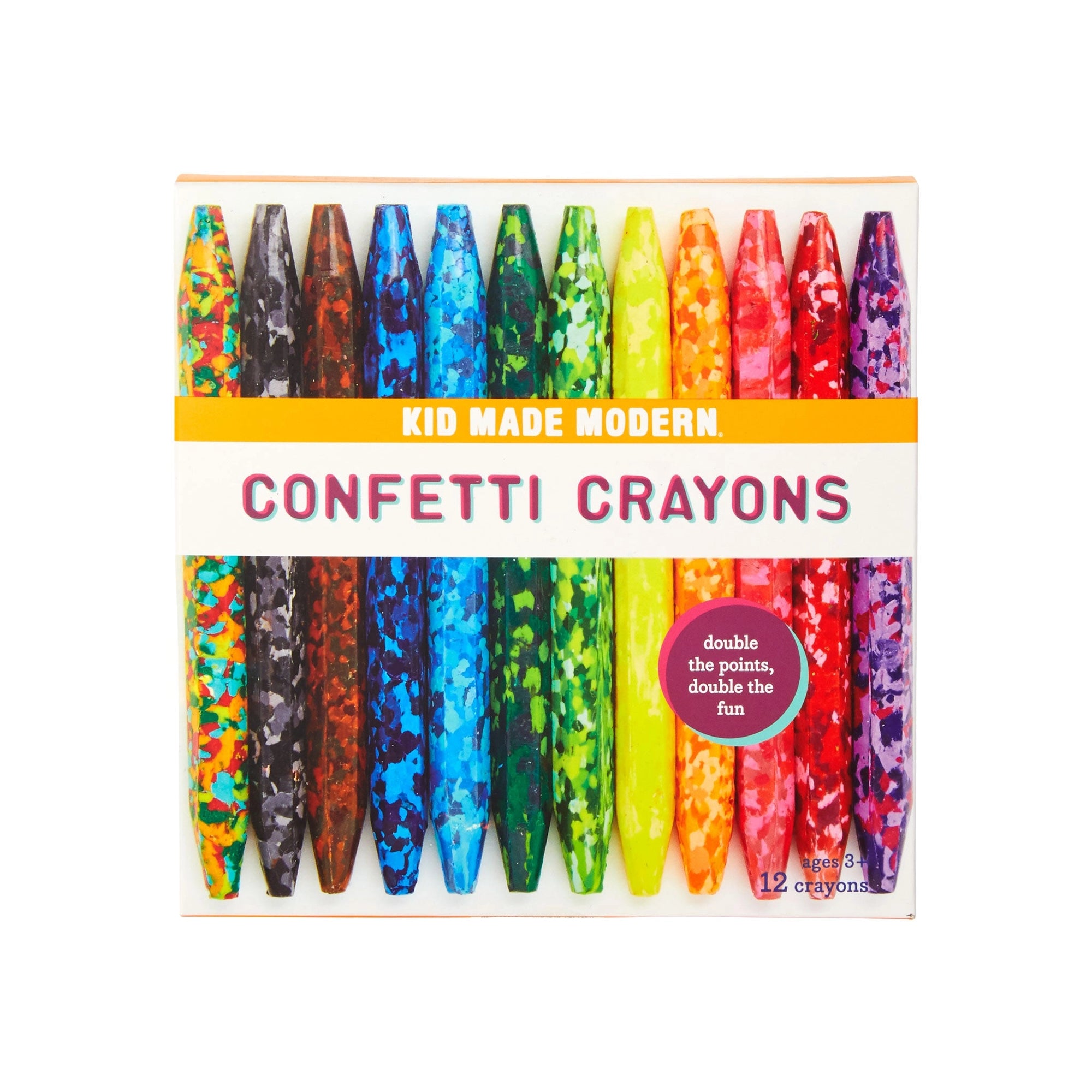 Confetti Crayons by Kid Made Modern