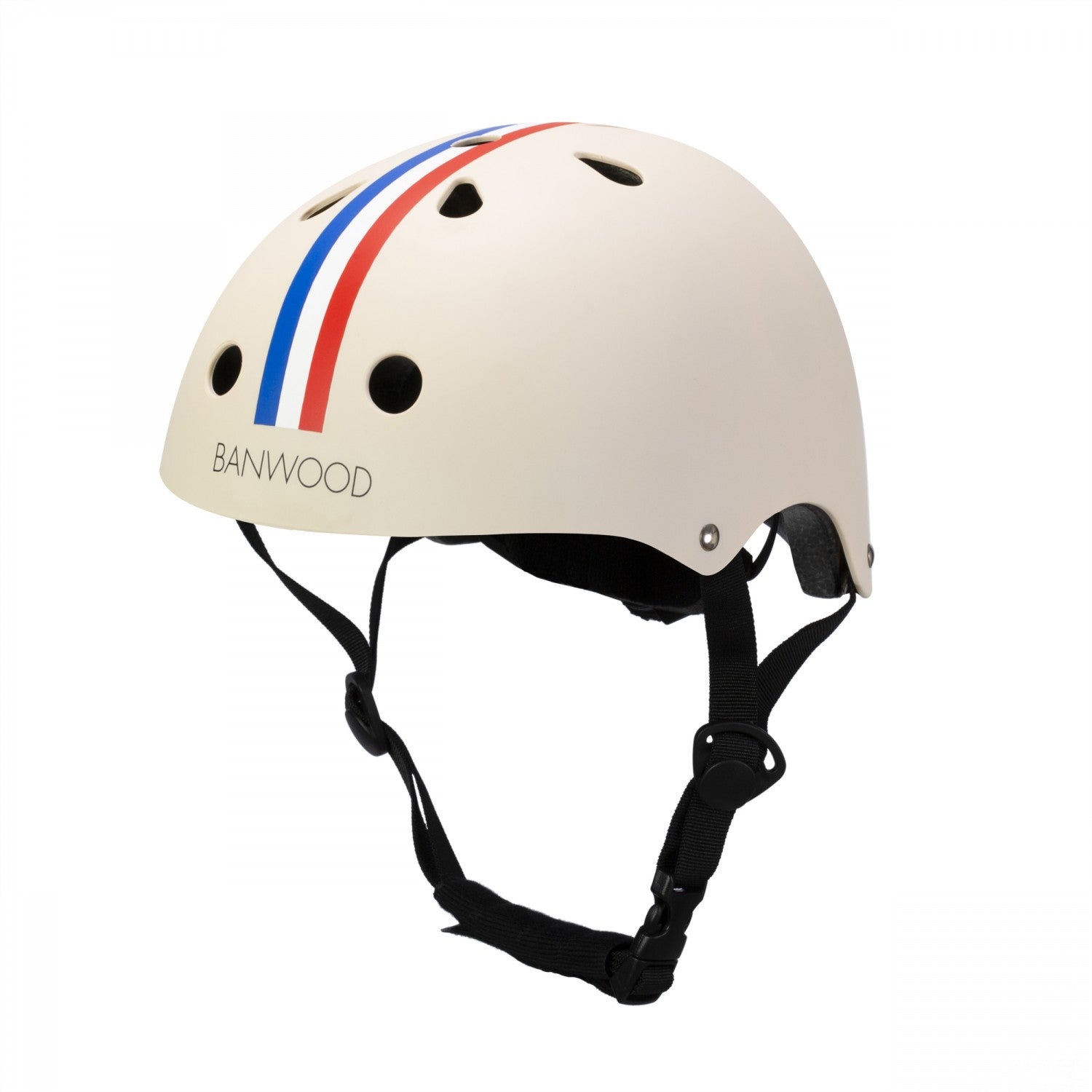 bike helmet rubber band Stripes Classic Bike Helmet – Mochi Kids