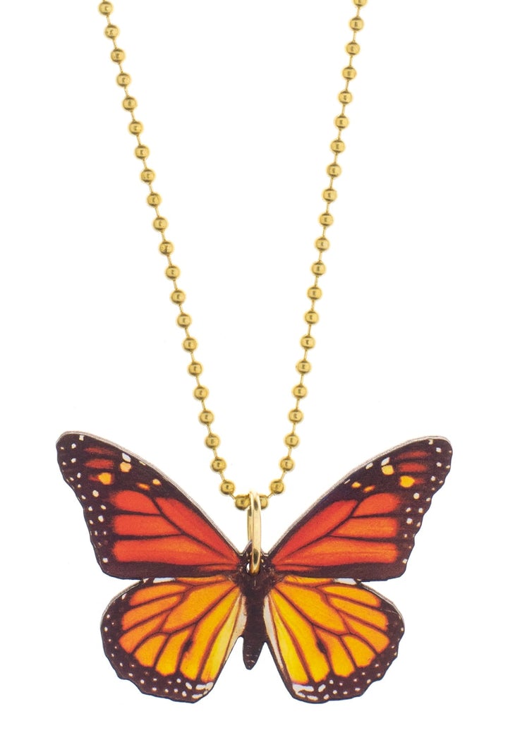 Monarch Butterfly Necklace by Gunner and Lux
