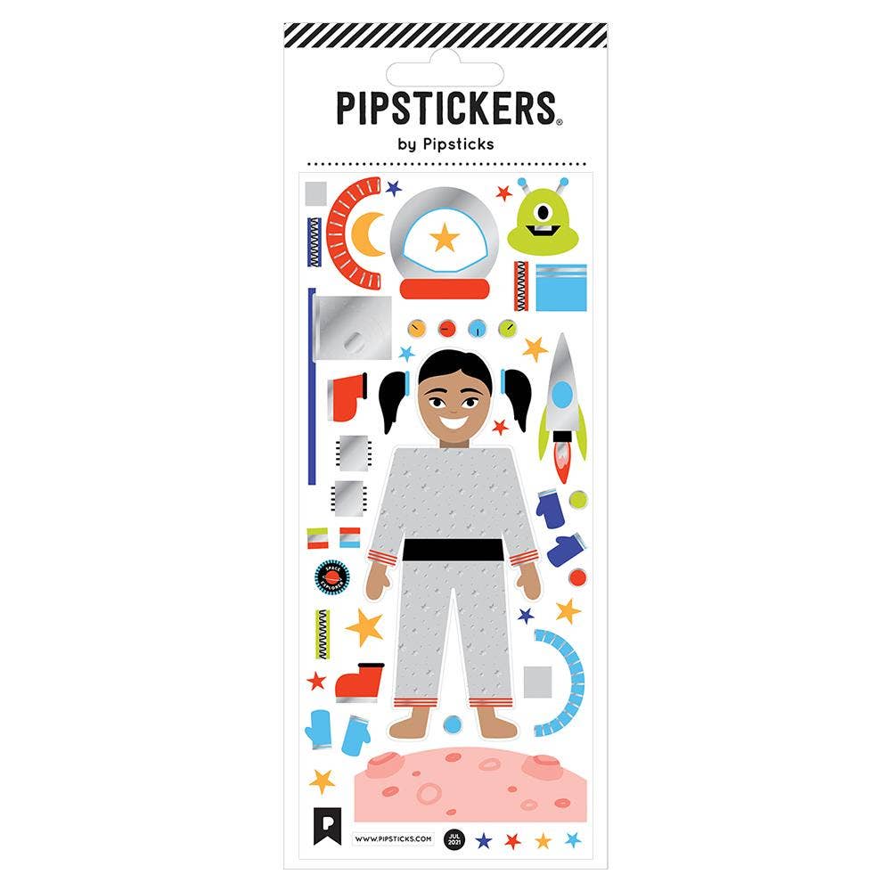Astronaut In Training Sticker Sheet by Pipsticks