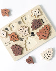 Count to 10 Leaves Wood Puzzle by Wee Gallery