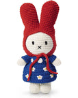 Miffy in her Blue Flower Dress & Red Hat by Just Dutch