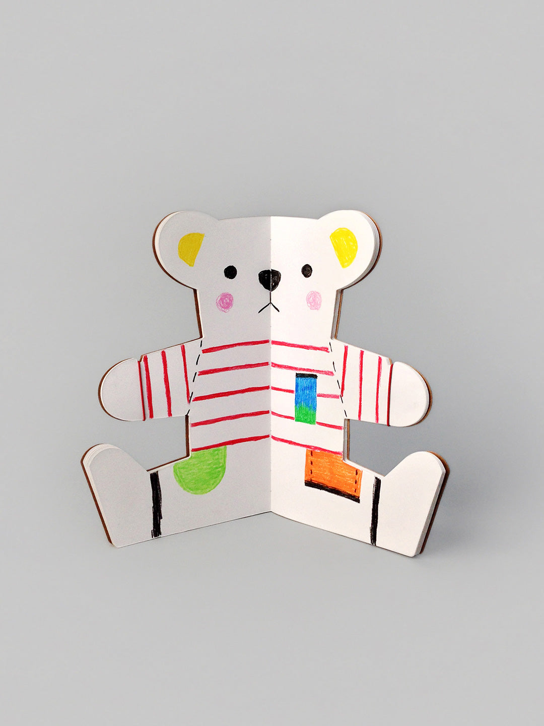 The Teddy Bear Book by Rock & Pebble