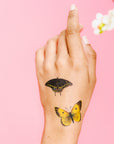 Butterfly Frenzy Temporary Tattoos Tin