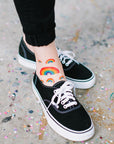Rainbow Temporary Tattoo Pair