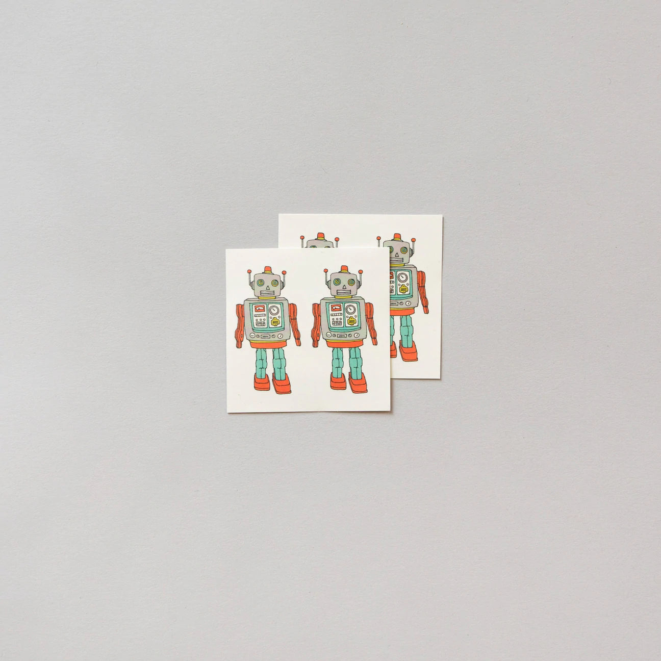 Robot Tattoo Pair by Tattly