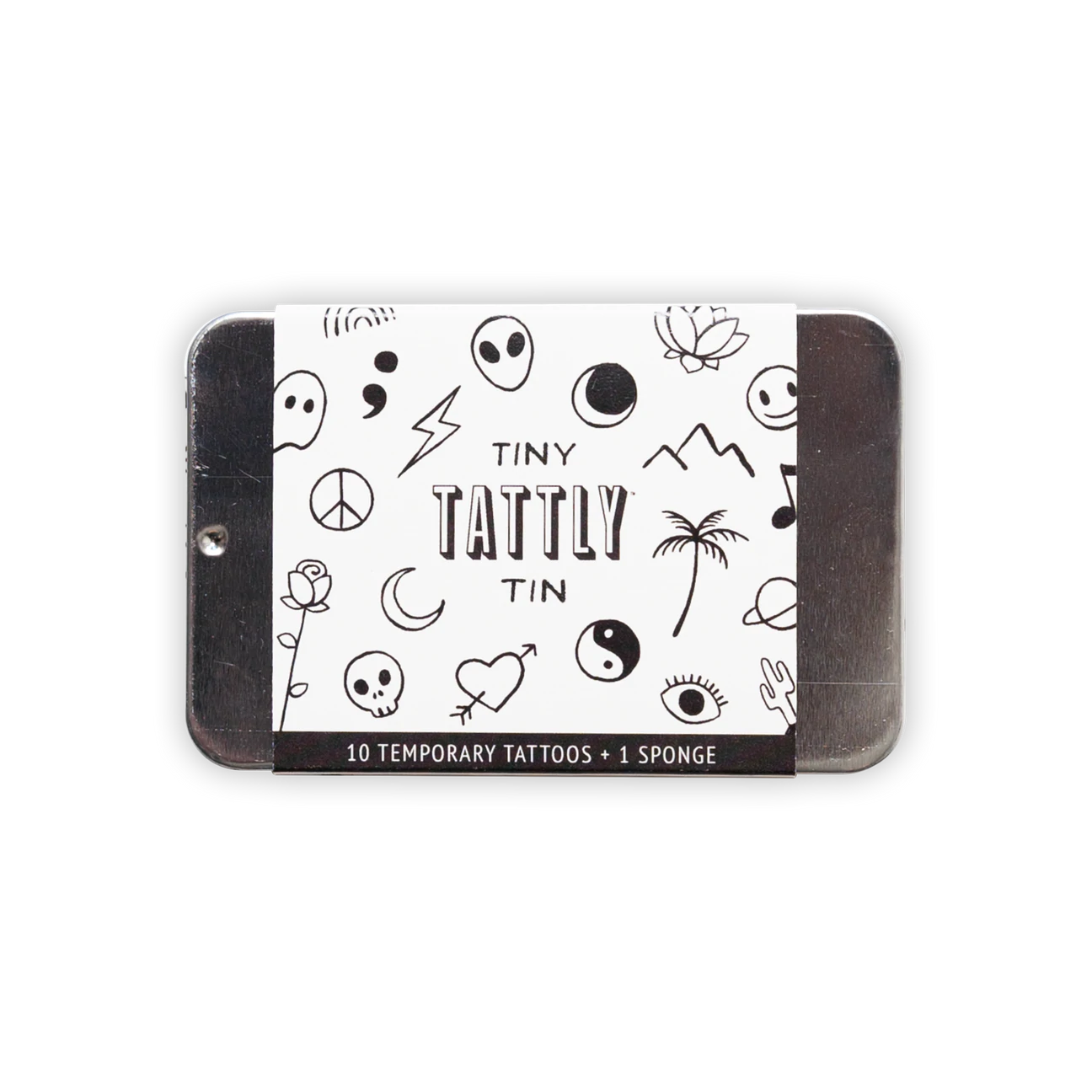 Flash Art Tattoo Tiny Tin by Tattly