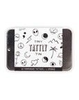 Flash Art Tattoo Tiny Tin by Tattly