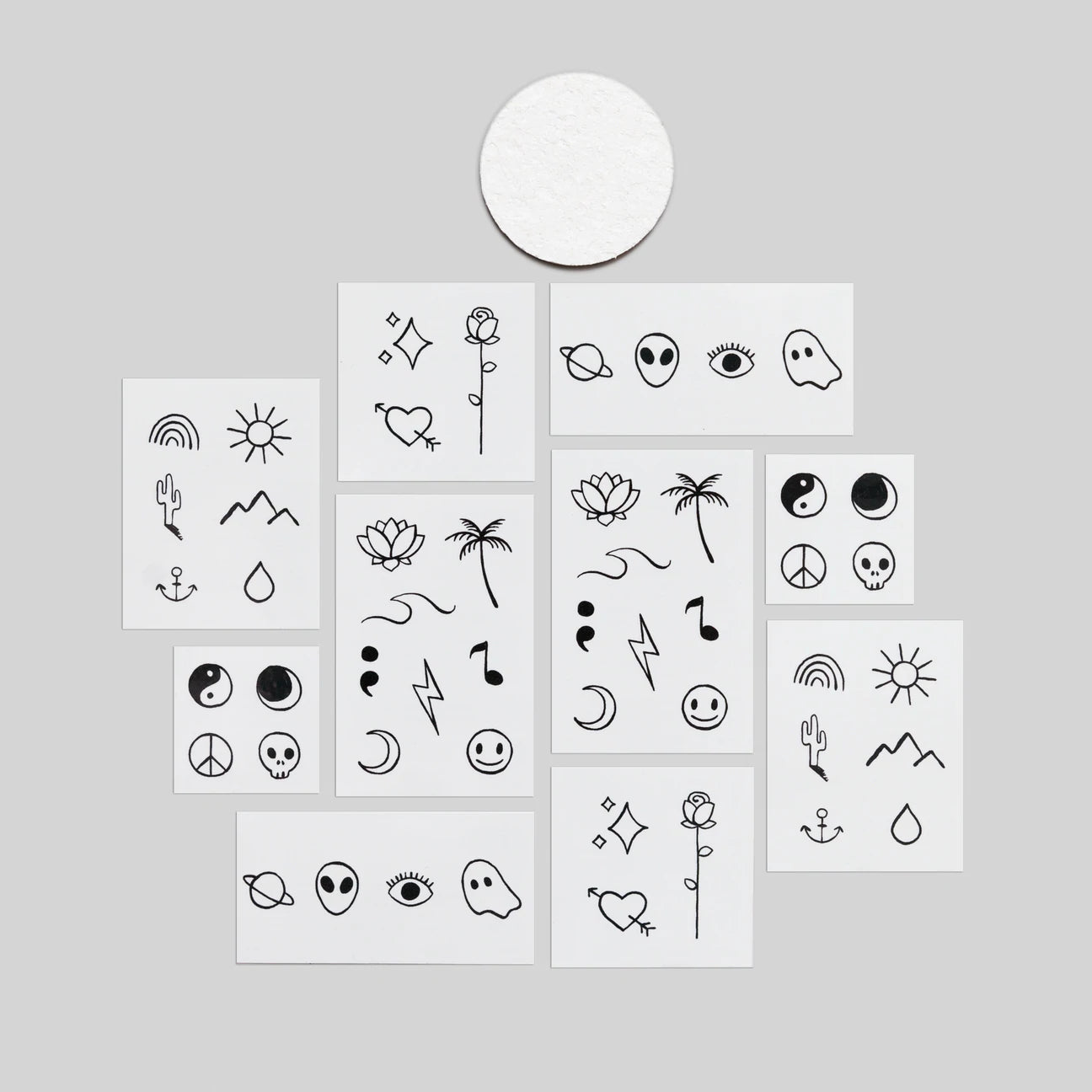 Flash Art Tattoo Tiny Tin by Tattly