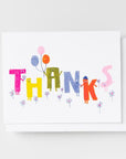 Thanks Friends - Risograph Card Set of 8 by Yellow Owl Workshop