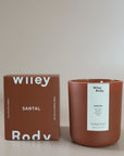 The Candle- Santal by Wiley Body