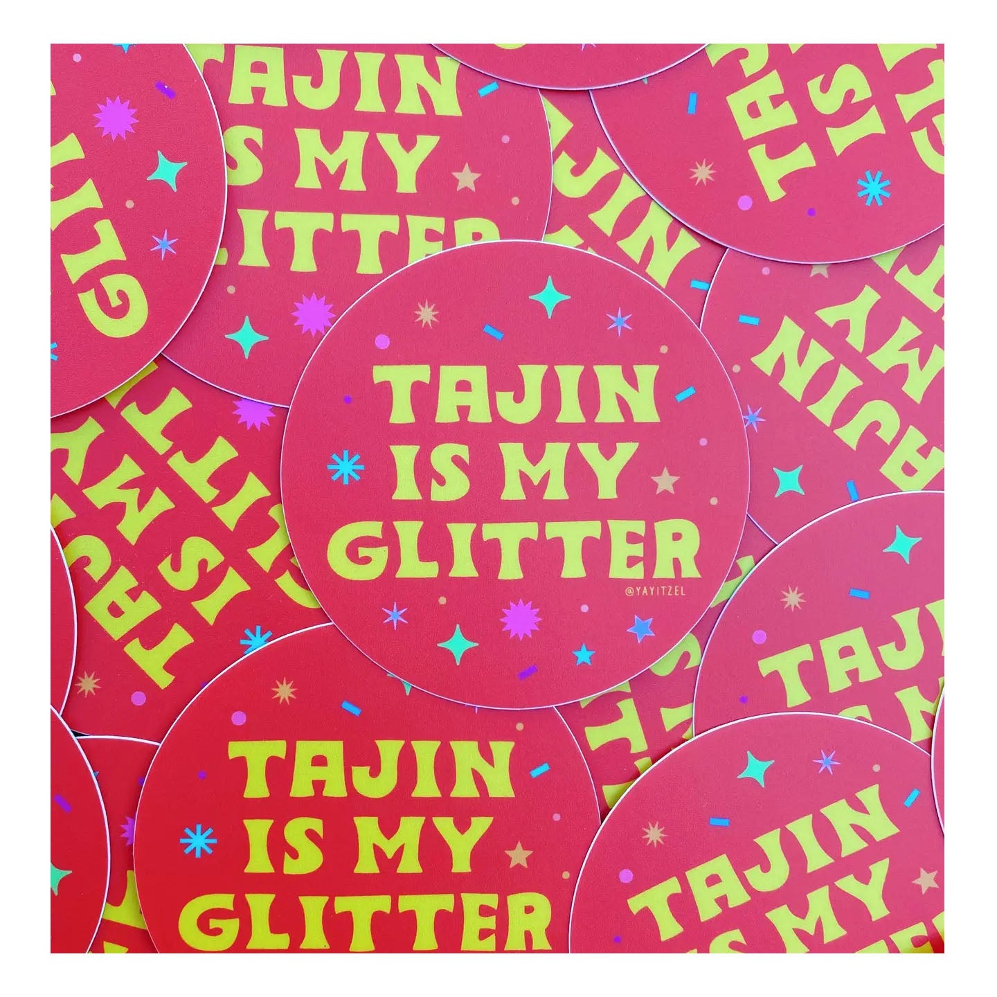Tajin Is My Glitter Sticker by Yayitzel