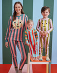 Hanna Andersson x Dusen Dusen Pajama Set - Sea Stripe