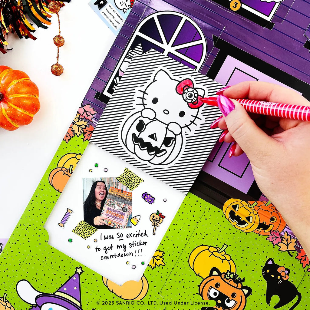 Hello Kitty and Friends Halloween Sticker Countdown by Pipsticks