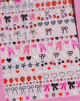 Coquette Nail Stickers