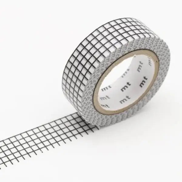Black Graph Washi Tape