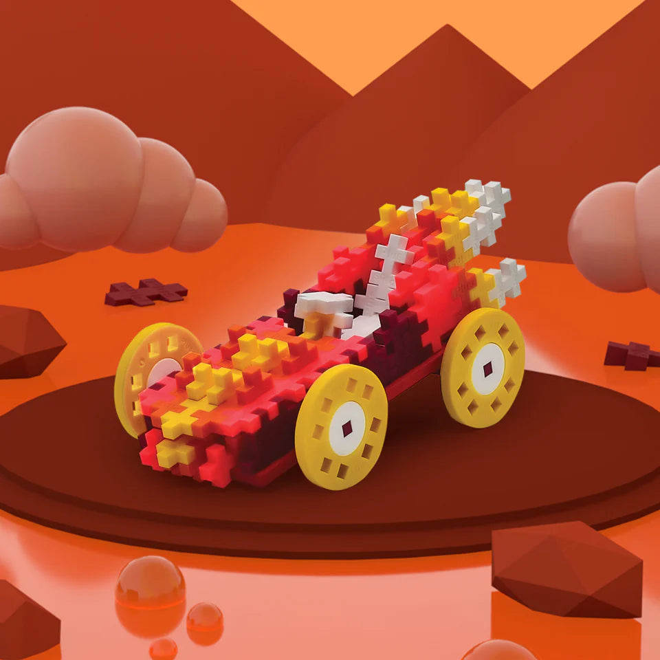 Color Cars - Fire by Plus Plus