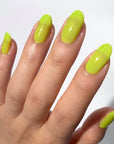 Chartreuse Star Fruit Jelly Nail Polish