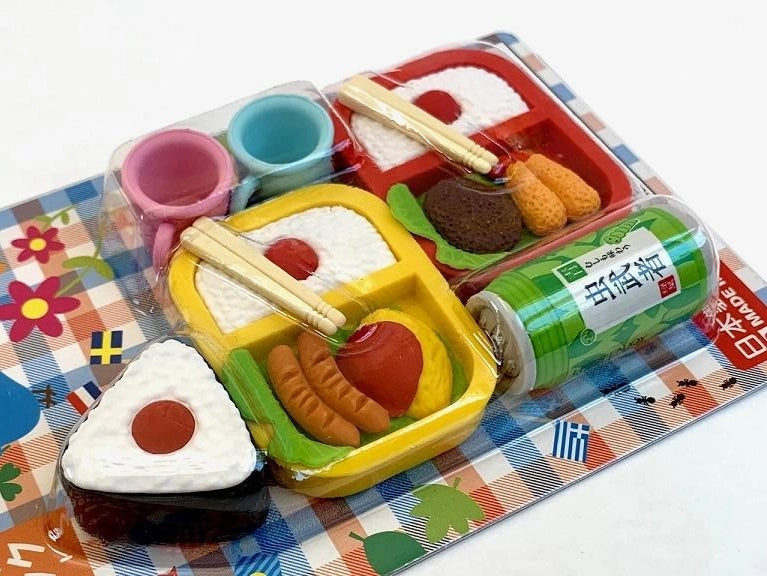 Picnic Eraser Set