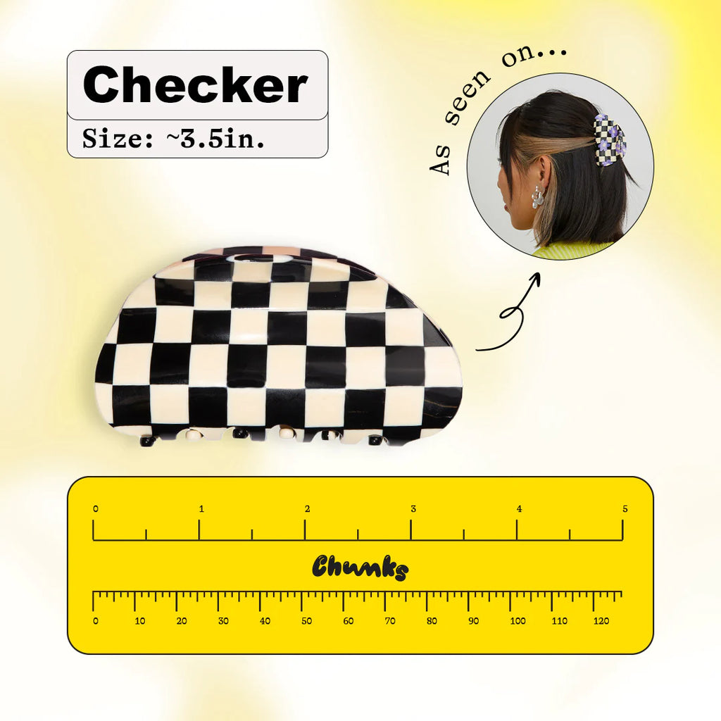 Checker Claw in Black/White by Chunks