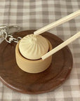 Dumpling Clicker Keychain