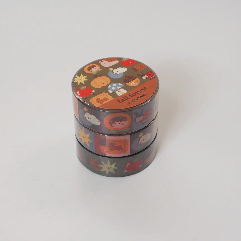 Fall Forest Washi Tape by natamori