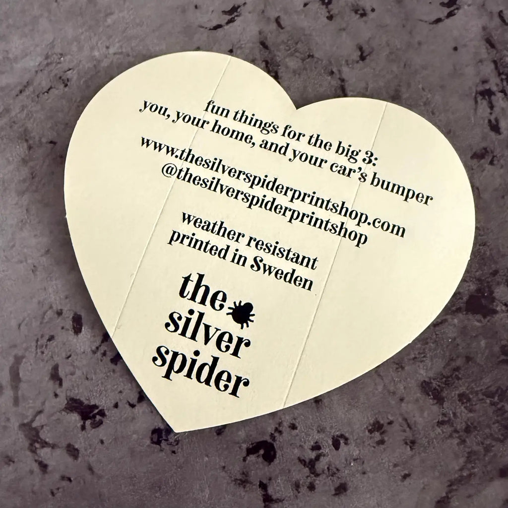 Corn Dogs Heart Sticker by The Silver Spider