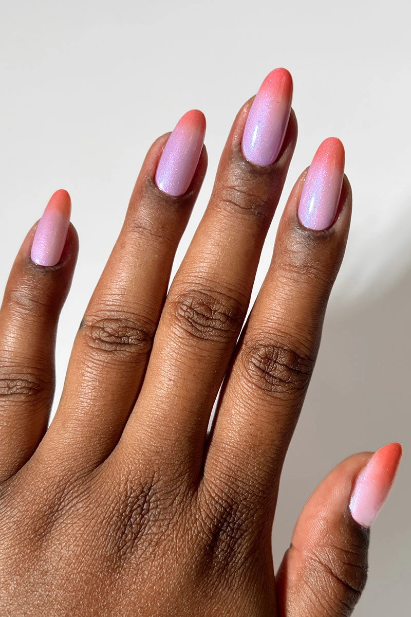 Pink Lilac Shimmer Amour Propre Thermal Nail Polish