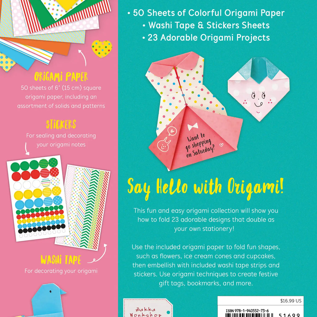 Hello Origami Kit by Mizutama
