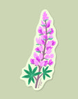 Lupine Sticker