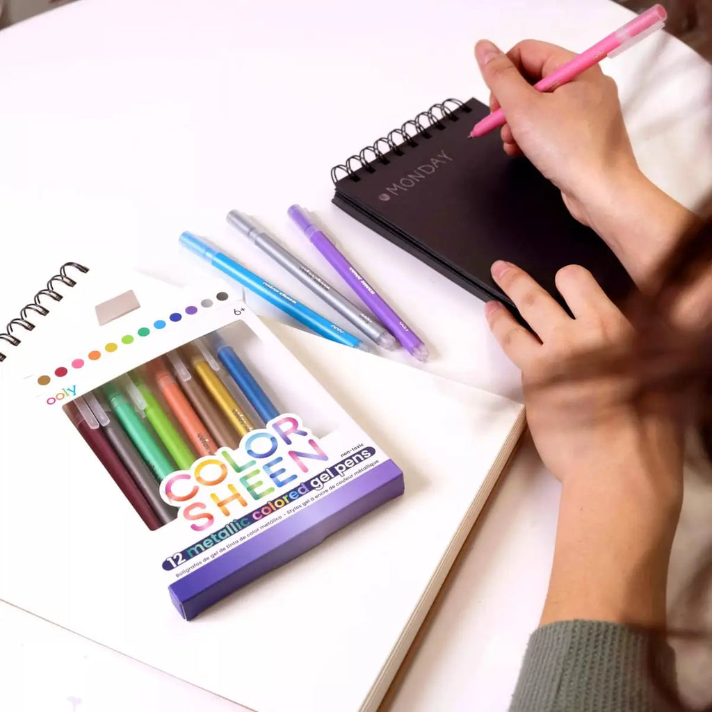 Color Sheen Metallic Gel Pens by Ooly