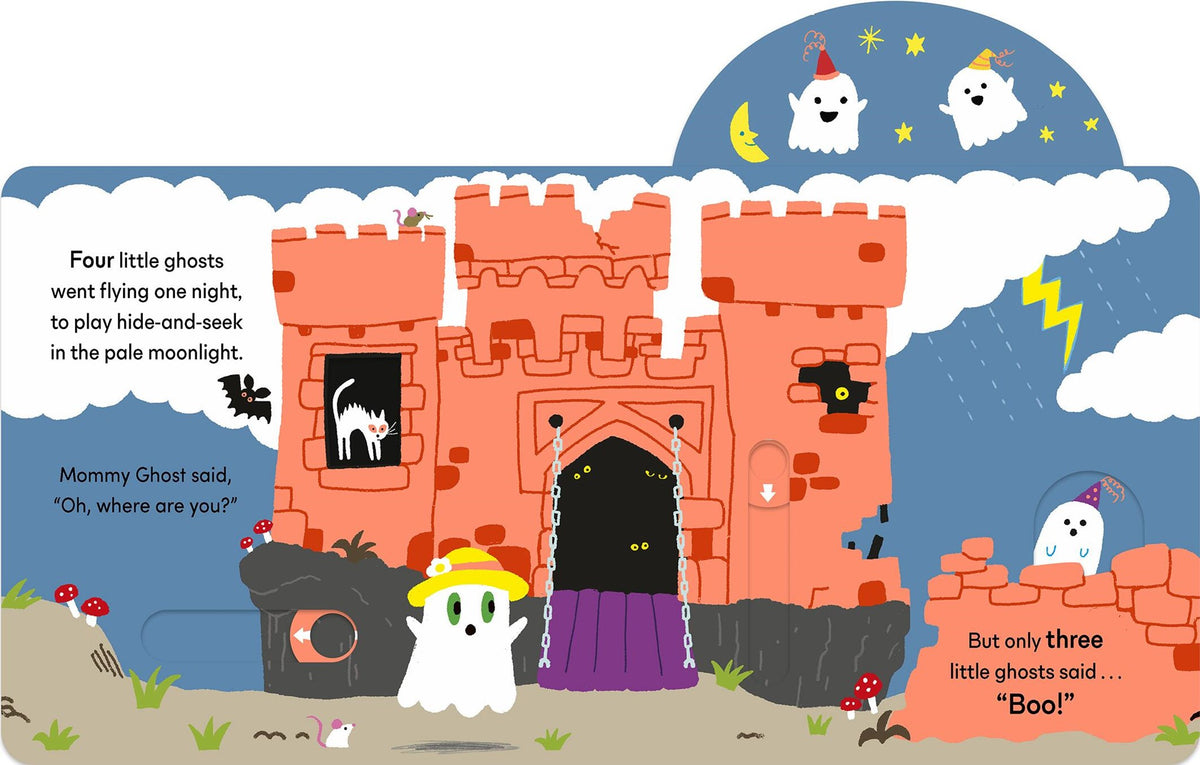 Five Little Ghosts Board Book by Alex Barrow