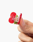 Micro Berry Basket Hair Claw Clip Set
