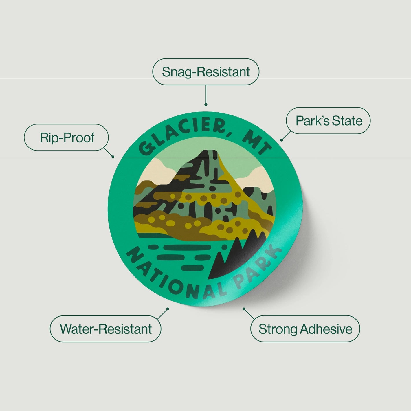National Park Sticker Pack
