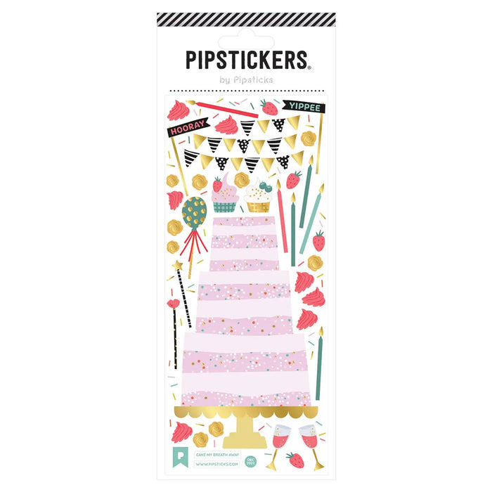 Cake My Breath Away Stickers by Pipsticks