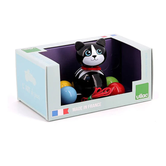 Minou Cat Pull Toy by Vilac