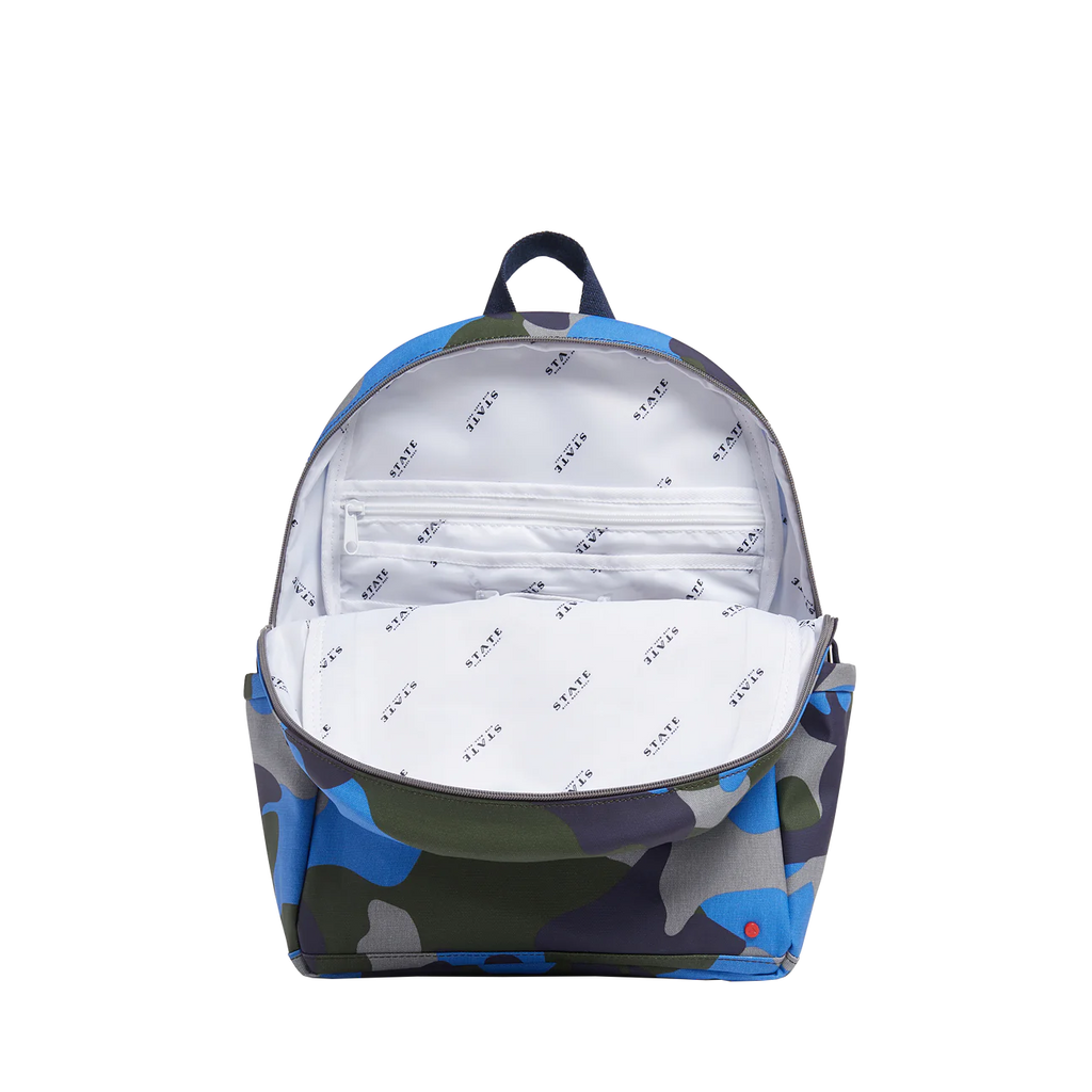 Camo Kane Kids Travel Backpack by State