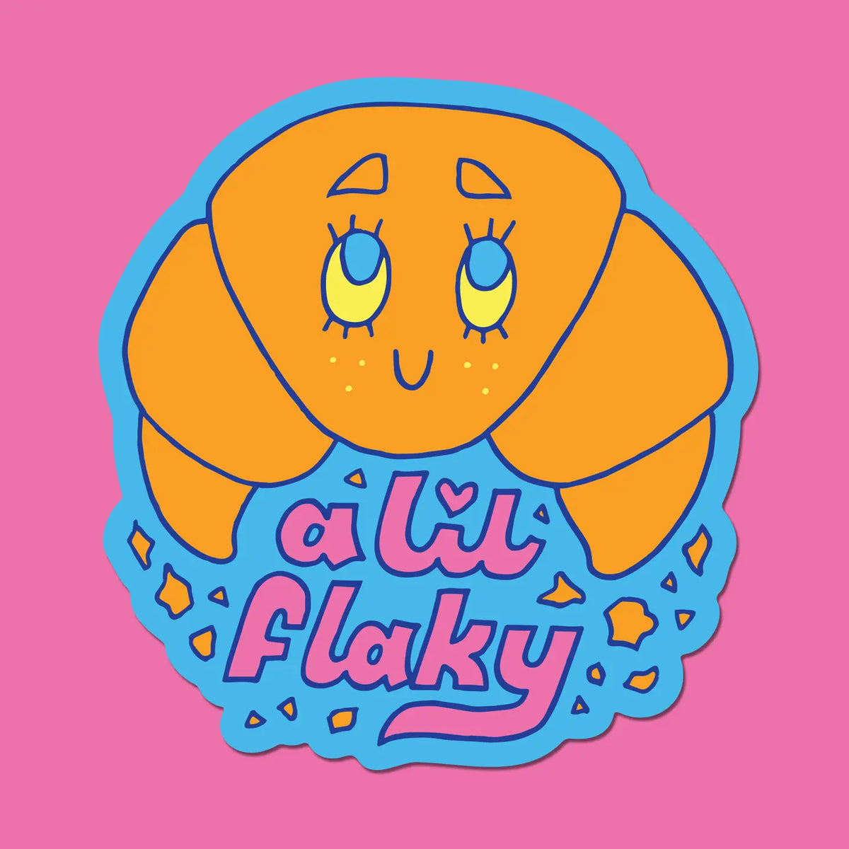 A Lil Flaky Sticker