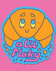 A Lil Flaky Sticker